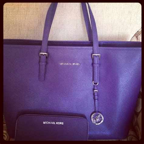 Michael Kors purple designer